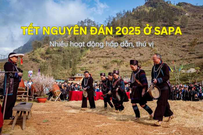 Tết Nguyên đán 2025 ở SaPa với nhiều hoạt động hấp dẫn.