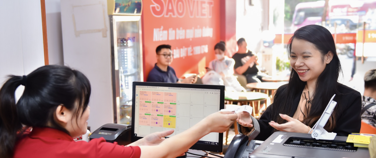 Nhà xe Sao Việt được đánh giá cao bởi chất lượng tận tâm