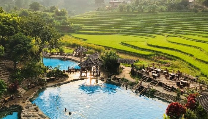 Mù Cang Chải tháng 1 với nền nhiệt rơi xuống mức khá thấp