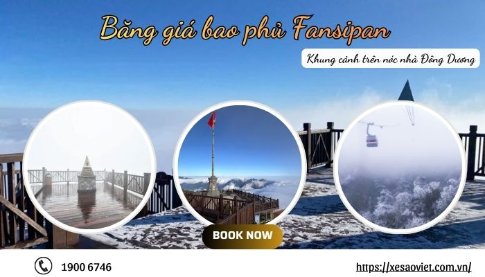 băng giá bao phủ Fansipan