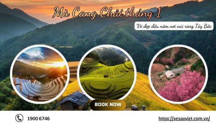 Mù Cang Chải tháng 1