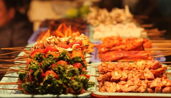 Đồ nướng tại các quán nổi tiếng ở SaPa luôn đông khách